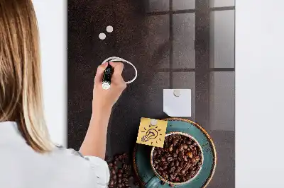 Magnetická kreslicí tabule kávová zrna