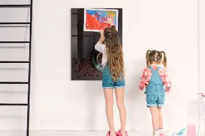 Magnetická kreslicí tabule kávová zrna