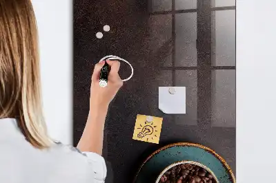 Magnetická kreslicí tabule kávová zrna