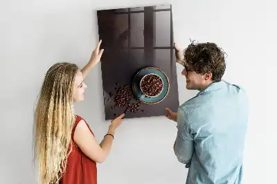 Magnetická kreslicí tabule kávová zrna