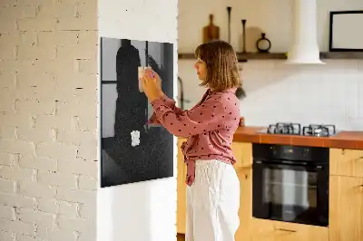 Magnetická psací tabule tmavá skála