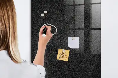 Magnetická psací tabule tmavá skála