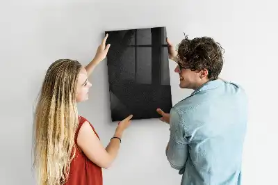 Magnetická psací tabule tmavá skála