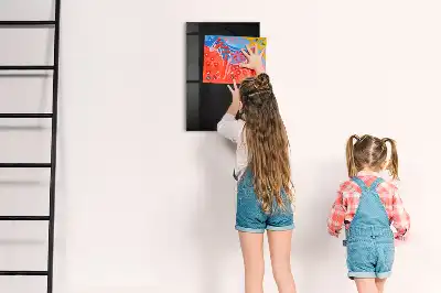 Magnetická psací tabule tmavá skála