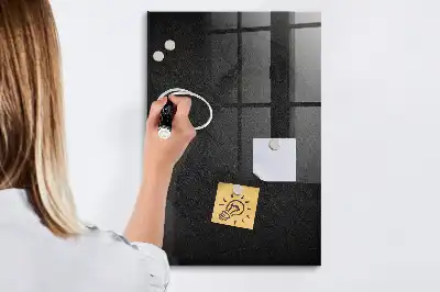 Magnetická psací tabule tmavá skála