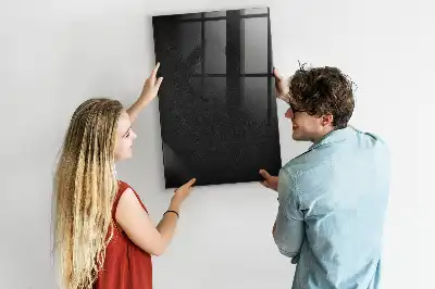 Magnetická psací tabule tmavá skála