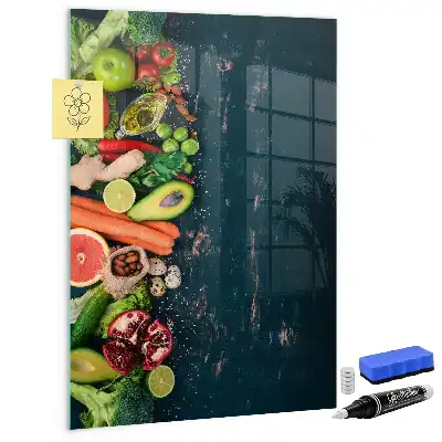Magnetická kreslící tabule v provedení veganský stůl