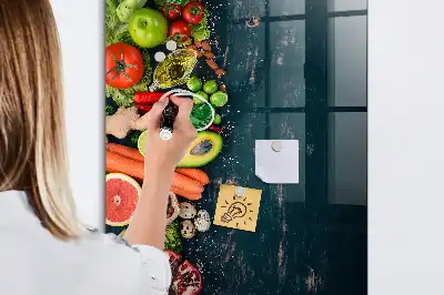 Magnetická kreslící tabule v provedení veganský stůl