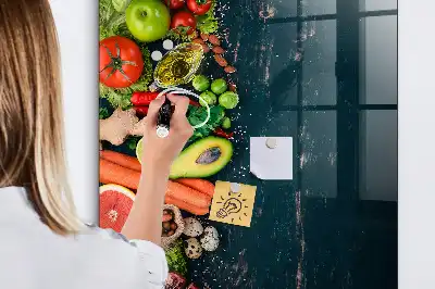Magnetická kreslící tabule v provedení veganský stůl