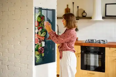 Magnetická kreslící tabule v provedení veganský stůl