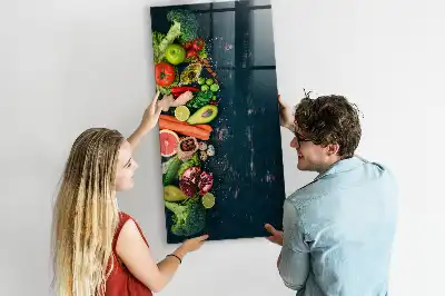 Magnetická kreslící tabule v provedení veganský stůl