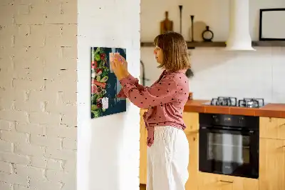 Magnetická kreslící tabule v provedení veganský stůl