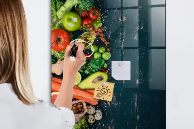 Magnetická kreslící tabule v provedení veganský stůl