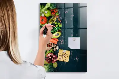 Magnetická kreslící tabule v provedení veganský stůl