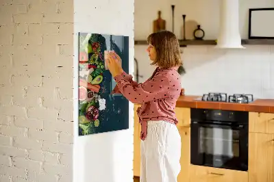 Magnetická kreslící tabule v provedení veganský stůl