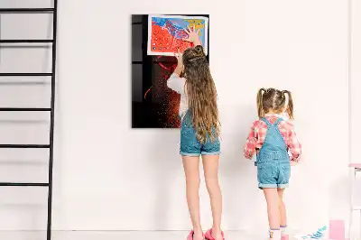 Magnetická psací tabule s motivem pálivých papriček