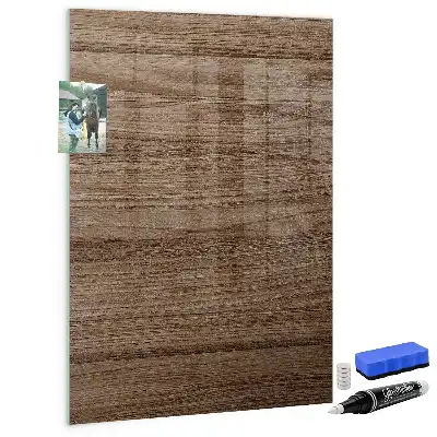 Magnetická kreslící tabule ze dřeva