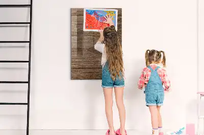 Magnetická kreslící tabule ze dřeva