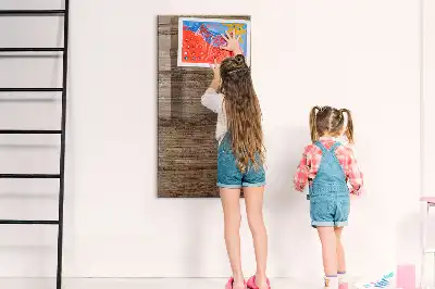 Magnetická kreslící tabule ze dřeva