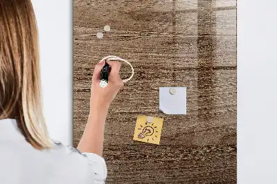 Magnetická kreslící tabule ze dřeva