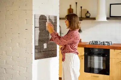 Magnetická kreslící tabule ze dřeva