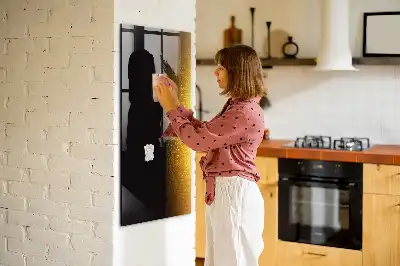 Magnetická psací tabule tmavé pivo