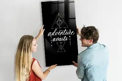 Magnetická kreslící tabule s motivem Dobrodružství