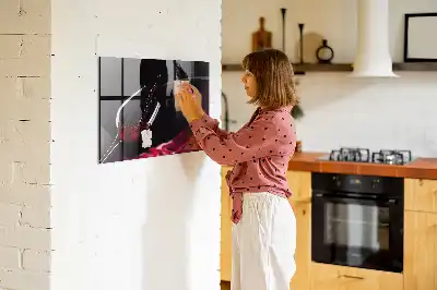 Magnetická popisovací tabule víno