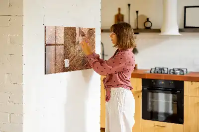 Magnetická kreslicí tabulka starý kmen stromu