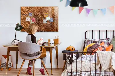 Magnetická popisovací tabule dekorativní dřevěný vzhled