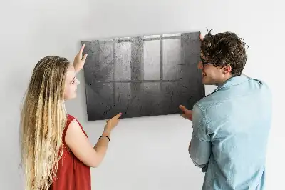 Magnetická popisovací tabule kovová zeď