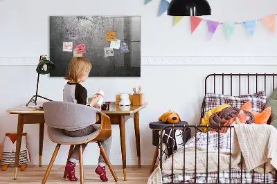 Magnetická popisovací tabule kovová zeď