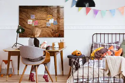 Magnetická kreslicí tabule ve vzhledu starého dřeva