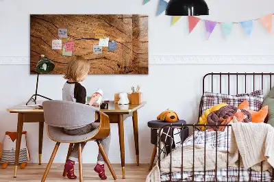 Magnetická kreslicí tabule ve vzhledu starého dřeva