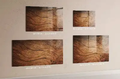 Magnetická kreslicí tabule ve vzhledu starého dřeva