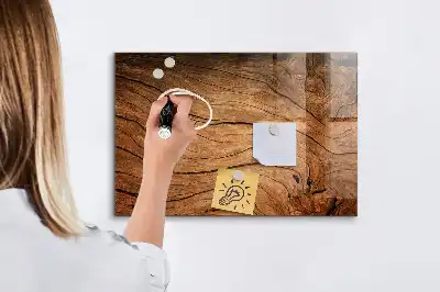 Magnetická kreslicí tabule ve vzhledu starého dřeva