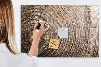 Magnetická tabule na kreslení motiv kmen stromu