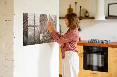 Magnetická tabule na kreslení motiv kmen stromu