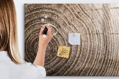Magnetická tabule na kreslení motiv kmen stromu
