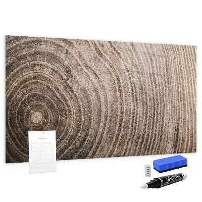 Magnetická tabule na kreslení motiv kmen stromu
