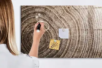 Magnetická tabule na kreslení motiv kmen stromu
