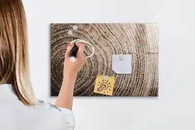 Magnetická tabule na kreslení motiv kmen stromu