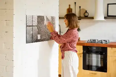 Magnetická tabule na kreslení motiv kmen stromu