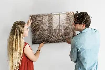 Magnetická tabule na kreslení motiv kmen stromu