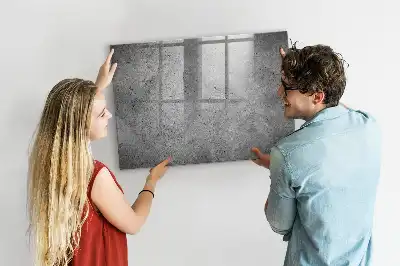 Magnetická tabule na kreslení industriální vzhled