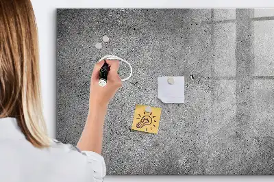 Magnetická tabule na kreslení industriální vzhled