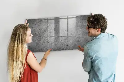 Magnetická tabule na kreslení industriální vzhled