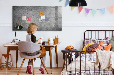 Magnetická tabule na kreslení industriální vzhled