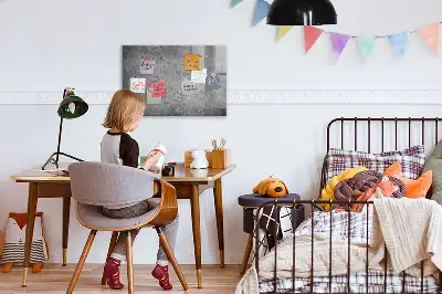 Magnetická tabule na kreslení industriální vzhled