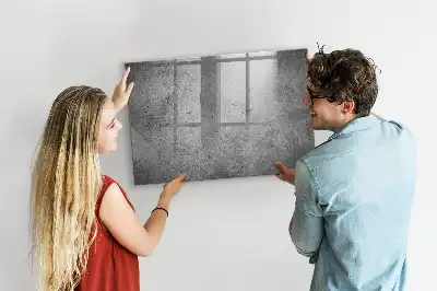 Magnetická tabule na kreslení industriální vzhled